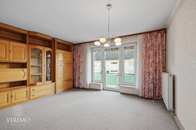 Sanierungsbedürftige 2,5-Zimmer-Wohnung mit Loggia &amp; Parkplatz – großes Potenzial in Traun