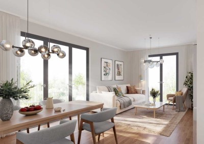Weißensee: Langhansstr: ERSTBEZUG im NEUBAU ab Anfang 2026: 2-3-Zimmer-Wohnung mit SÜD-Balkon