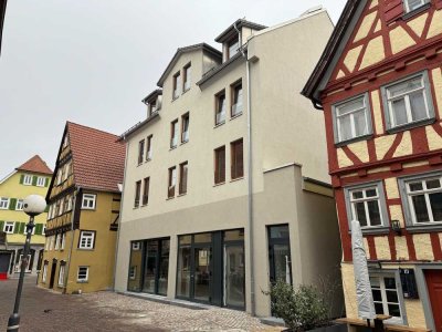 Möbliertes 1-Zimmer-Apartment mit 25 m² in bester gesuchter Innenstadtlage von Aalen / Ostalbkreis