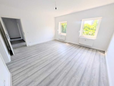 **Wohn(t)raum: +heller Laminat + weiße Wände +neues Tageslichtbad +eigenes Gartenabteil**