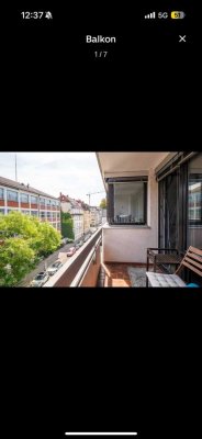 Zwei-Zimmer-Stadtwohnung mit Balkon und Stellplatz