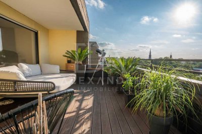 Penthouse-Feeling in Bestlage – Stilvolles Wohnen in Münchens begehrtem Stadtviertel