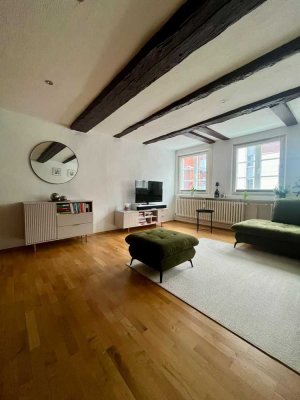 Stylische 2,5 Zimmer-Fachwerkwohnung im Loftcharakter