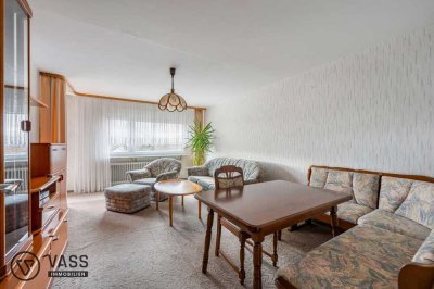 3- Zimmer Wohnung mit Balkon und Aufzug in Zentrumsnähe