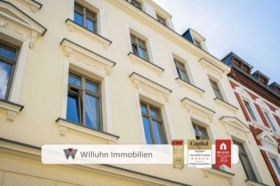 4-Raum-Traum in Gohlis | Parkett | Süd-Ost-Balkon | Tageslichtbad | Gemeinschaftshof