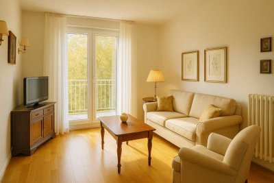 -I| EINMALIGE TERRASSE || Toll geschnittene 2-Zi-Whg || CITY APPRTEMENTS  |I-