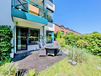 Ruhig gelegene 3-Zimmer-Gartenwohnung mit Südterrasse in Mettmann-West