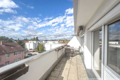 Absolut ruhige Lage in Olching
Freie 2 Zi.-Wohnung mit großer Südwestterrasse und Einzelgarage