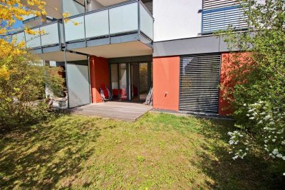 Helle Erdgeschosswohnung mit Sonnenterrasse