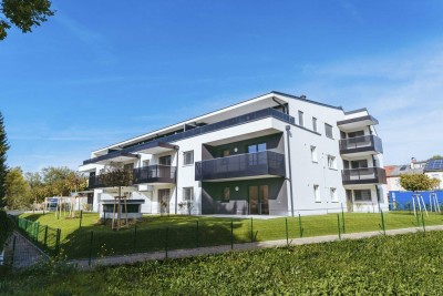 Sonnige 2-Zi.-Gartenwohnung mit Tiefgaragen- u. Außenstellplatz