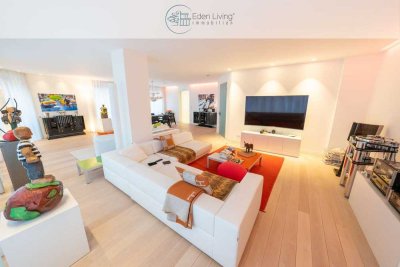 EDEN LIVING® Großzügiges Wohnen im Herzen vom Lehel - 8 Zimmer mit SPA & sep. Büro, 6 TG-Stellplätze