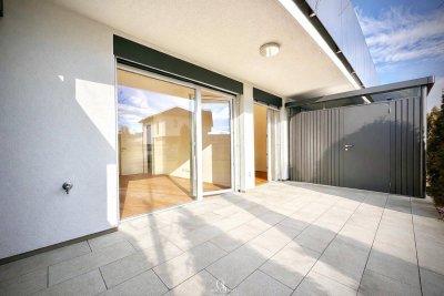 Sonnige Zwei-Zimmer-Wohnung mit großer Terrasse und traumhaftem Garten!