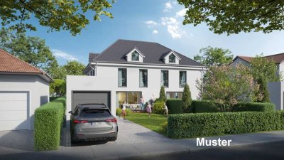 PROJEKTIERTE NEUBAU DHH zentral in Rastatt-Wintersdorf!!***