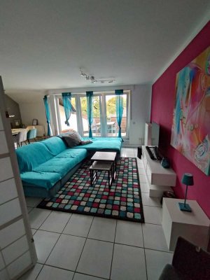 Sackgassenlage mit Blick auf den Park