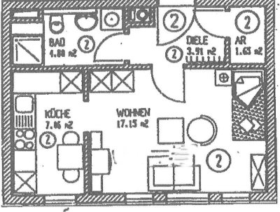 2-Zimmer-Mietwohnung in Weiden