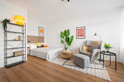 Möblierte 1-Zimmer-Kapitalanlage in Neu-Ulm mit 5,5 % Rendite zu verkaufen