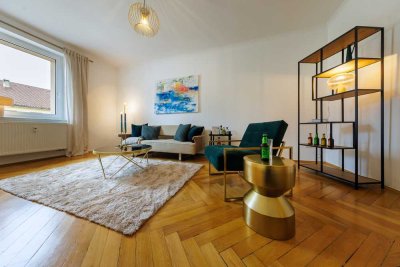 ALTBAUJUWEL in bester Lage MAXVORSTADT ideal für Anleger: 3-Zimmer Traumwohnung in generalsaniertem