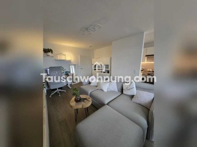 Tauschwohnung: Schöne Zwei-Zimmer Wohnung mit Blick auf die Elbe