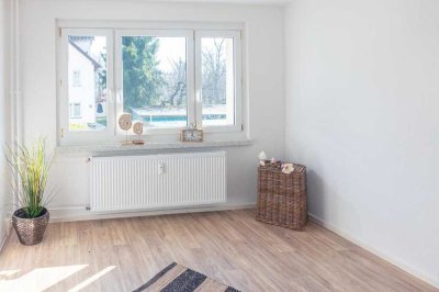 Lichterfüllte 2-Raum-Wohnung nahe Rosengarten