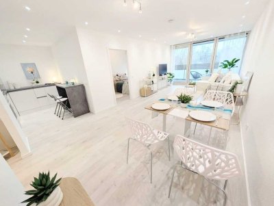 EXKLUSIVER WOHNTRAUM - Erstbezug nach Komplettsanierung - 2-ZKB mit Süd-Balkon, Stellplatz