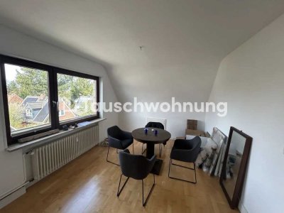 Tauschwohnung: Wohnungstausch: Hamburg Sülldorf 75 qm Maisonette mit Balkon