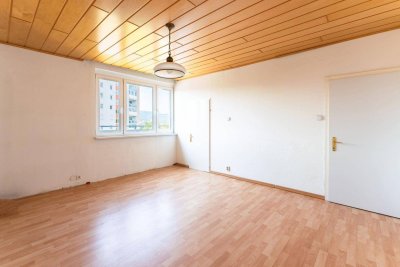 Gut geschnittene Kleinwohnung mit schönem Fernblick und Lift