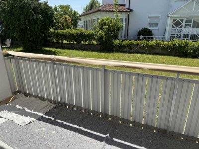 Neu renovierte 2 Zimmer-Wohnung - Hochparterre in Süd/Ostlage mit großzügigem Südbalkon!