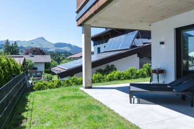 Exklusive Gartenresidenz mit Bergblick in Fieberbrunn