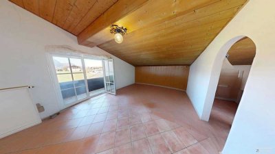 Kleines Appartement mit direkten Bergblick