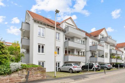 Helle 2-Zimmer Wohnung mit Balkon in ruhiger und gut angebundener Lage von Nellmersbach zu verkaufen