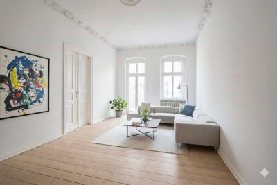 Altbau-Rohdiamant: 3-Zi-ETW mit Balkon und Raum für kreative Ideen in Berlin-Charlottenburg