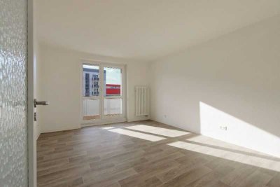 1-Raum-Wohnung mit modernem Badezimmer