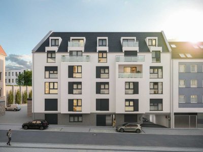 Smartes Apartment mit ruhigen West-Balkon in top-zentraler Aachener Innenstadtlage