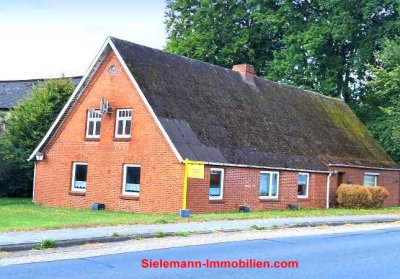 Ebenerdiges Wohnen, Garage, Schuppen, kl. Werkstatt - Einfamilienhaus
