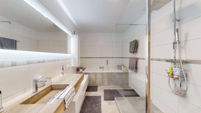 +++ GROSSZÜGIGES - 155m² Wohnnutzfläche - MODERNES FAMILIENDOMIZIL mit SALON und 3 SCHLAFZIMMERN in GRÜNLAGE +++