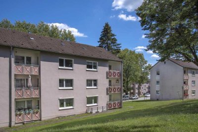 Wohnen am Buckesfeld: schicke 3 Zimmer-Wohnung mit Balkon und neuem Tageslichtbadezimmer!