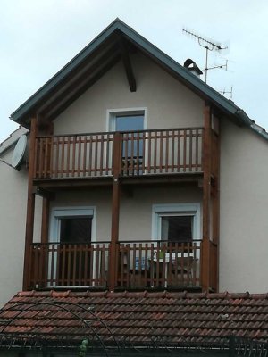Appartement im Dachgeschoß mit überdachtem Balkon