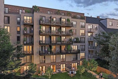 Möblierte Neubauwohnung mit Südbalkon in Toplage Eimsbüttel