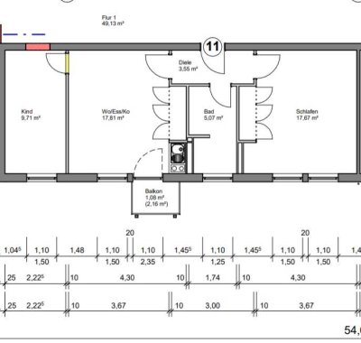 Wohnen im Grünen 3-Zimmer-Wohnung direkt am Campus
