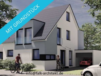 inkl. Grundstück, KfW 40 Effizienshaus zum Festpreis! PV-Anlage und Wärmepumpe