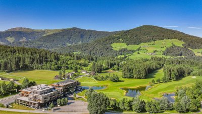Freizeitwohnsitz-Chalet in Toplage am Golfplatz