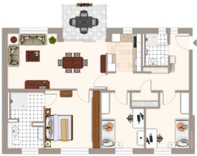 Erdgeschosswohnung mitten in Vaihingen Enz