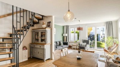 „Familienfreundliches Reihenhaus mit Wohlfühlcharakter und Sonnenplätzen“