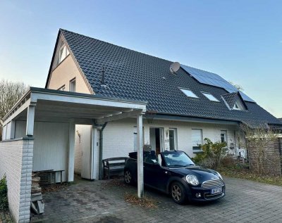 Grünes Wohnen an der Werse – helle 3-Zimmer-ETW mit Garten und Stellplatz