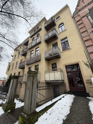 3 Zimmer Wohnung im 1. OG mit Balkon in Magdeburg-Altstadt