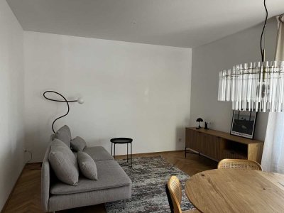 Stilvoll möblierte 2-Zi Wohnung in zentraler ruhiger Lage der Heidelberg Südstadt