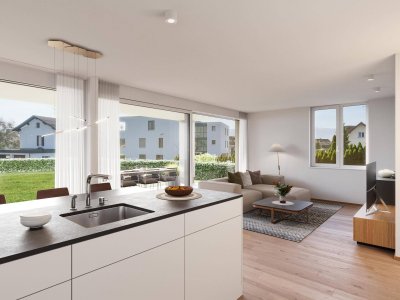 2 ZIMMER GARTEN­WOHNUNG ZU VERKAUFEN