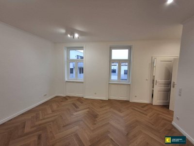 Hochwertig sanierte 3-Zimmer-Altbauwohnung, in begehrter Lage-Erstbezug!