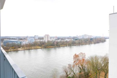 Stilvolles Wohnen mit Balkon und moderner Einbauküche - großzügige 2-Zi.-Wohnung in ERSTBEZUG!