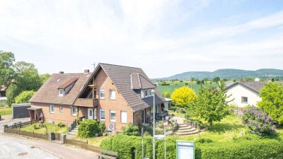 Großzügiges Doppelhaus im Naturschutzgebiet von Rinteln-Ahe – ideal für Mehrgenerationswohnen